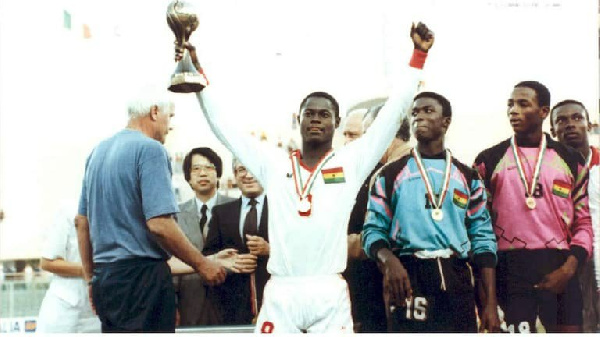 1991 FIFA U-17 World Cup winner, Nii Odartey Lamptey