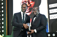 Selorm Adadevoh, CEO of MTN Ghana and Vice President, Dr Bawumia