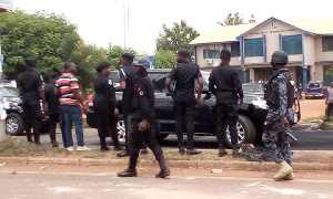 The police have restored calm after the youth protest yesterday