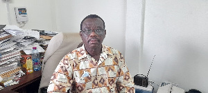 Manager of the HPC, Dr. John Owusu Banahene