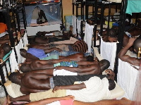 Prisoners in their ward (File photo)