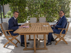 Emmanuel Macron With Ousted Niger President Mohamed Bazoum In Paris.jpeg