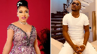 Nigerian actor, Tonto Dike an her new boo Prince Kpokpogri