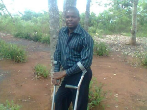 Jonathan Setrakor Ocloo, President, Persons With Disability, South Tongu District