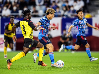 Alidu Seidu in action against Japan