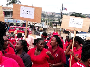 ECG workers protest against privatisation