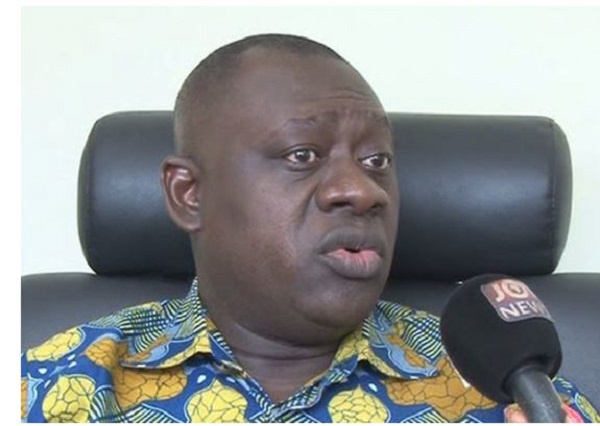 O. B.  Amoah, Deputy Local Government Minister