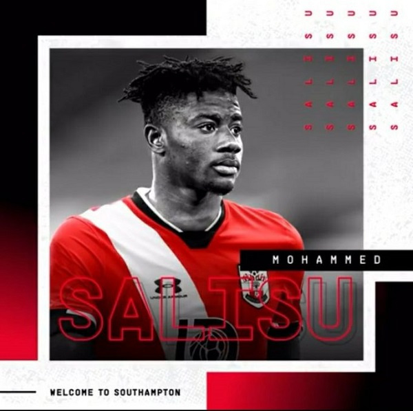 Southampton defender Mohammed Salisu