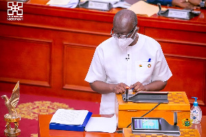 Ken Ofori Atta Parliament 2022 Mid Year Budget121212