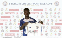 Awunie has signed a three-year deal with Berekum Chelsea