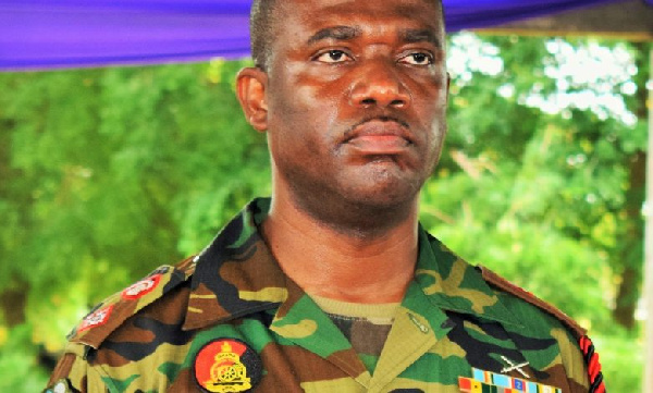 Lt Col Edward Sarpong Appiah, Commanding Officer of the regiment