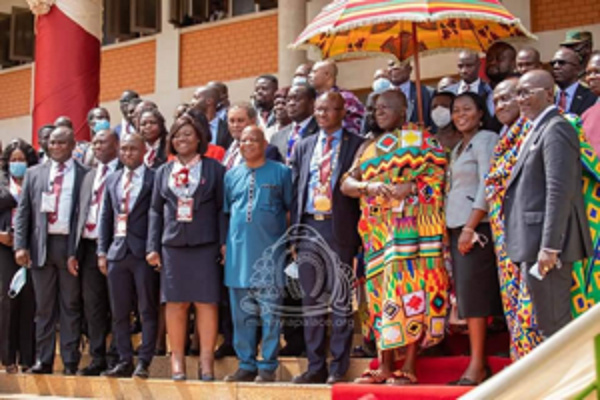 Otumfuo Osei Tutu II at the two-day annual conference of the ICA