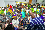 Dr. Mahamudu Bawumia in the presence of the Northern Region House of Chiefs