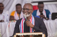 A leading member of the New Patriotic Party, Gabby Otchere Darko