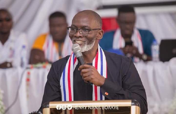 A leading member of the New Patriotic Party, Gabby Otchere Darko