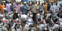 Agbesi, speaking after donating 15 motorbikes to nine orphan constituencies