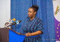 Executive Secretary of the council,  Nadia Takyiwaa-Mensah