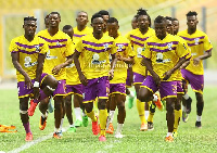 Medeama have been training under a floodlight in Tarkwa