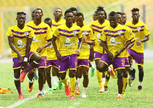 Medeama have been training under a floodlight in Tarkwa