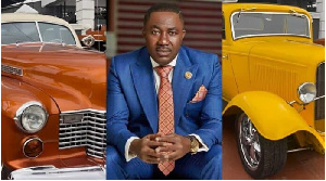 Over 50 million dollars in valuation: Reactions as Despite flaunts all his vintage cars