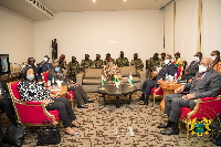 President Akufo-Addo led ECOWAS delegation to Guinea