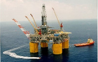 File photo of an oil rig