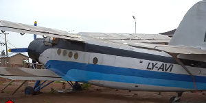 Ibrahim Mahama now owns 6 airplanes which he uses for his museum works