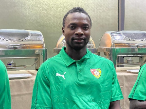 Former Ashantigold forward, Yaw Annor spotted at Togo national team camp