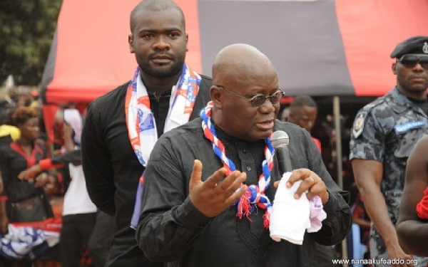 President  Akufo-Addo is seeking a second term in office