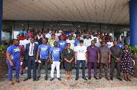 NPA top officials and commercial transport operators after a workshop