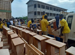 Kow Ewusi School Desks