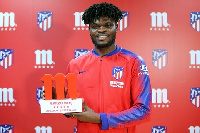 Partey has been named Atletico Madrid's Player of the Month for March