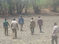 The main source of their water; dams and hand dugout wells have all dried up