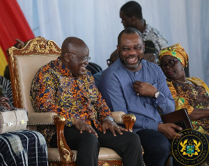 Akufo Addo With Matthew Opoku Prempeh Minister