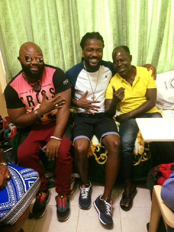 From Right: Amakye Dede and Samini