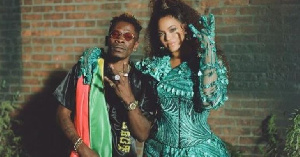 Dancehall artiste, Shatta Wale in with Beyonce