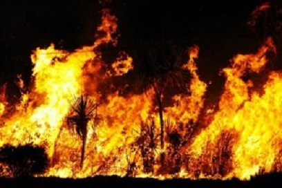 Bushfires have destroyed several properties over the years