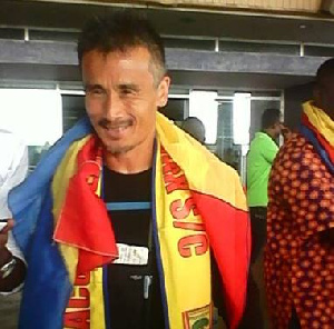 Accra Hearts of Oak Coach Kenichi Yatshuhashi