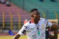 Black Satellites striker, Percious Boah