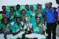 Opoku Ware won the boys division at the December Sprite Ball Championship.