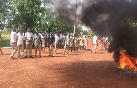 Previous photo of Ghana School of Hygiene students on demonstration