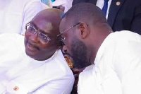 Dr Mahamudu Bawumia, Vice president and Annoh Dompreh