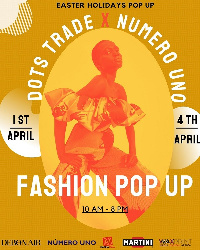 Debonair Afrik has partnered with Numero Uno for an Easter fashion pop up