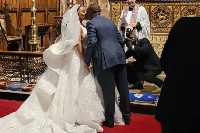 Rita Dominic and husband, Fidelis Anosike