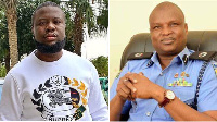 FBI records say Hushpuppi (left) bribe Abba Kyari, wey bi top police officer