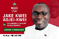 Aspiring parliamentary Candidate Jake Kwei Adjei-Kwei