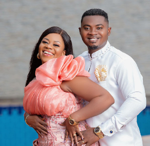 Gospel singer, Piesie Esther and husband, Enoch Asiedu