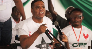 Ivor Greenstreet flagbearer of CPP