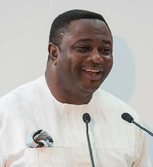 Former Minister of Youth and Sports, Elvis Afriyie Ankrah