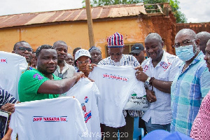 In the first phase of the support, logistics such as branded T-shirts and stickers were donated